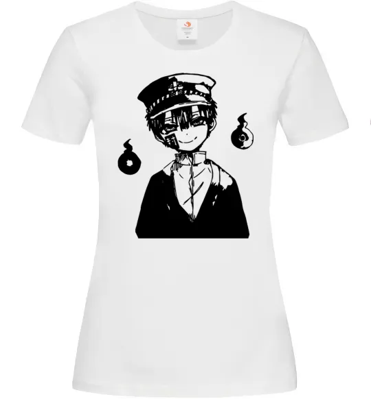 Жіноча футболка Hanako Toilet-Bound Білий фото