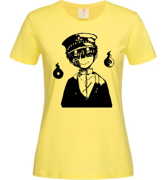 Жіноча футболка Hanako Toilet-Bound Лимонний фото