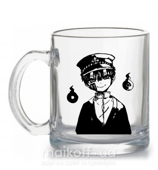 Чашка стеклянная Hanako Toilet-Bound Прозрачный фото