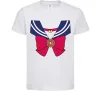 Дитяча футболка Sailor moon бант Білий Дитяча футболка Sailor moon бант Білий фото