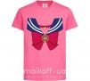Дитяча футболка Sailor moon бант Яскраво-рожевий фото