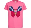 Дитяча футболка Sailor moon бант Яскраво-рожевий Дитяча футболка Sailor moon бант Яскраво-рожевий фото