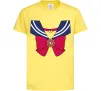 Дитяча футболка Sailor moon бант Лимонний Дитяча футболка Sailor moon бант Лимонний фото