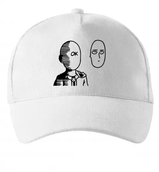 Кепка One Punch Man Білий фото