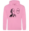Женская толстовка (худи) One Punch Man Розовый фото