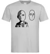 Чоловіча футболка One Punch Man Сірий Чоловіча футболка One Punch Man Сірий фото