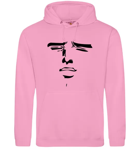 Мужская толстовка (худи) Anime face Розовый фото