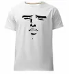 Чоловіча преміум футболка Anime face Білий фото