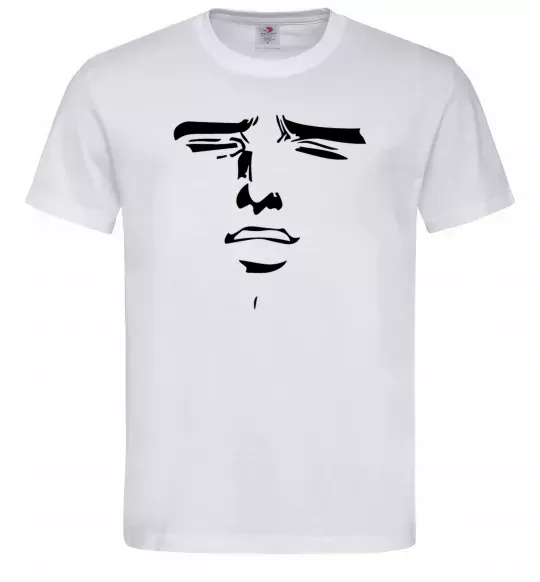 Мужская футболка Anime face Белый фото