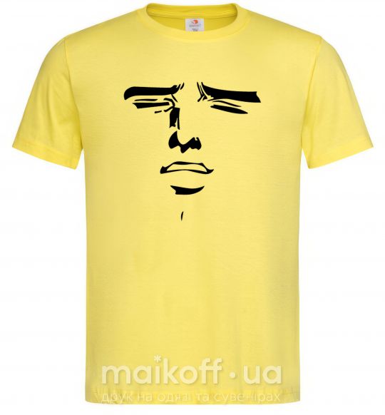 Мужская футболка Anime face Лимонный фото