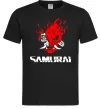 Мужская футболка Cyberpunk 2077 samurai Черный Мужская футболка Cyberpunk 2077 samurai Черный фото