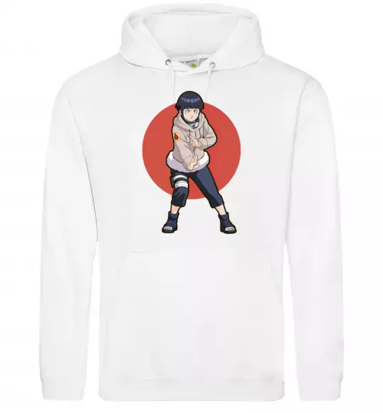 Жіноча толстовка (худі) Naruto Hinata Білий фото