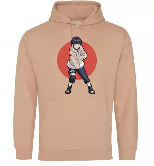 Жіноча толстовка (худі) Naruto Hinata Пісочний фото