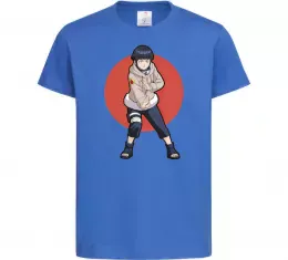 Детская футболка Naruto Hinata Ярко-синий фото