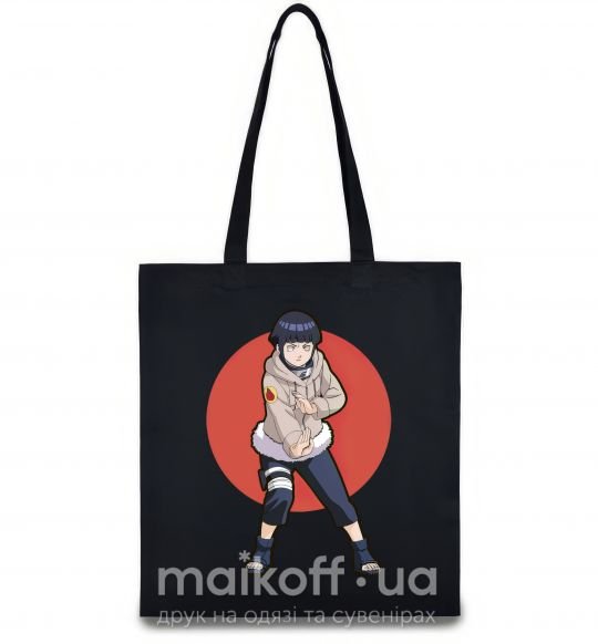 Еко-сумка Naruto Hinata Чорний фото