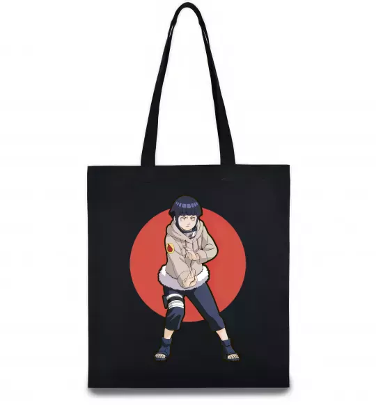 Еко-сумка Naruto Hinata Чорний фото