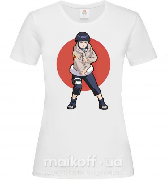 Жіноча футболка Naruto Hinata Білий фото