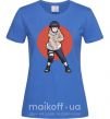 Жіноча футболка Naruto Hinata Яскраво-синій фото