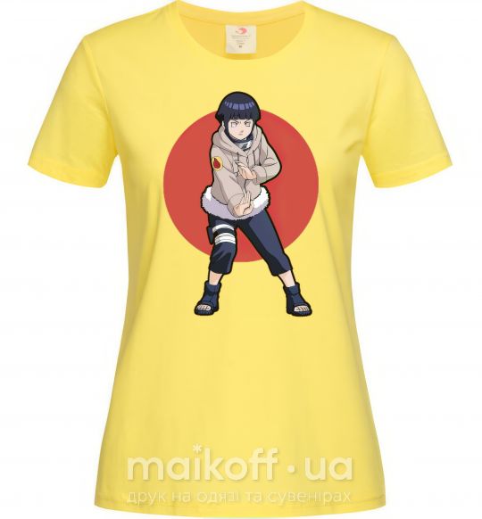 Женская футболка Naruto Hinata Лимонный фото