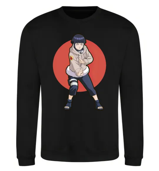 Свитшот Naruto Hinata Черный фото