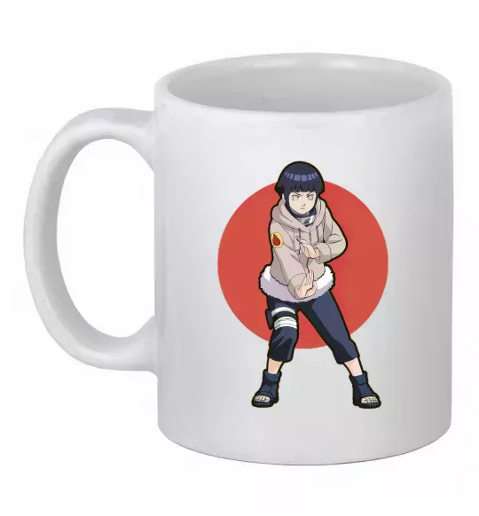 Чашка керамическая Naruto Hinata Белый фото