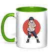 Чашка з кольоровою ручкою Naruto Hinata Зелений Чашка з кольоровою ручкою Naruto Hinata Зелений фото