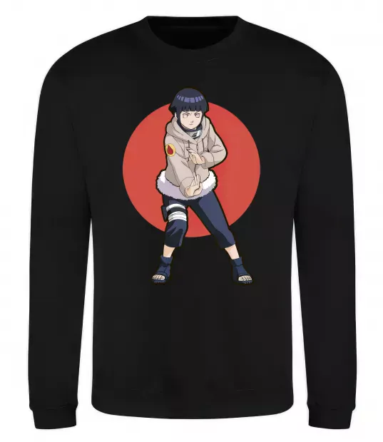 Світшот Naruto Hinata Чорний фото