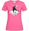 Женская футболка Naruto Кіба на собаці Ярко-розовый Женская футболка Naruto Кіба на собаці Ярко-розовый фото