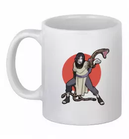 Чашка керамическая Наруто Орочімару Белый фото