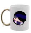 Чашка з кольоровою ручкою Brawl Stars Edgar Золото Чашка з кольоровою ручкою Brawl Stars Edgar Золото фото