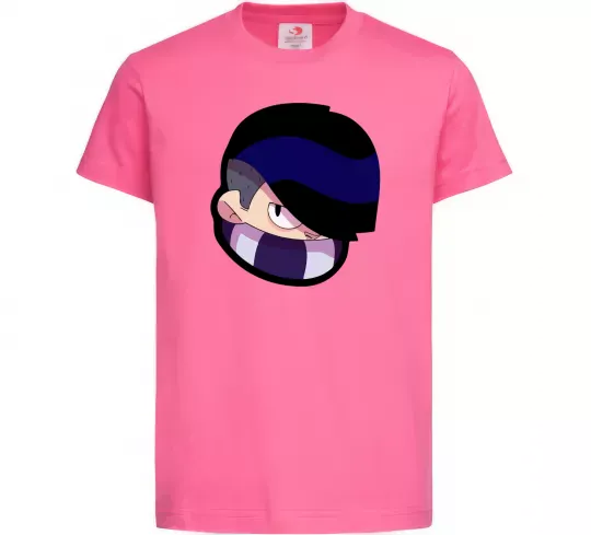 Детская футболка Brawl Stars Edgar Ярко-розовый фото