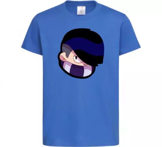 Детская футболка Brawl Stars Edgar Ярко-синий фото