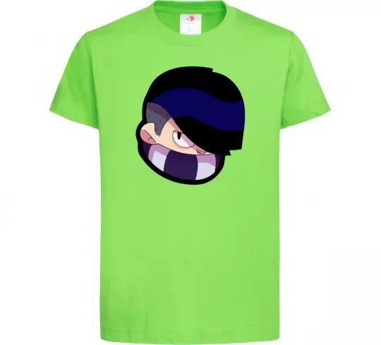 Детская футболка Brawl Stars Edgar Лаймовый фото