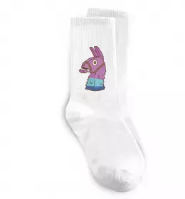 Носки Fortnite logo Белый фото