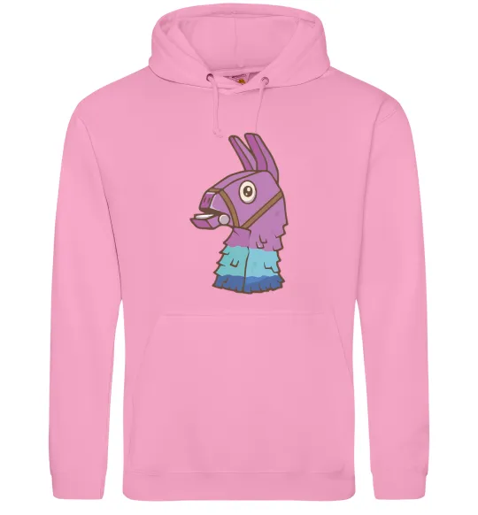 Жіноча толстовка (худі) Фортнайт лама Рожевий фото