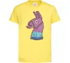 Детская футболка Фортнайт лама Лимонный Детская футболка Фортнайт лама Лимонный фото