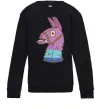 Детский Свитшот Фортнайт лама Черный Детский Свитшот Фортнайт лама Черный фото