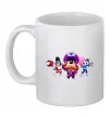 Чашка керамічна Brawl Stars персонажи Білий фото