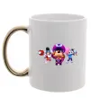 Чашка с цветной ручкой Brawl Stars персонажи Золото фото