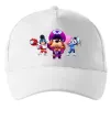 Кепка Brawl Stars персонажи Белый фото