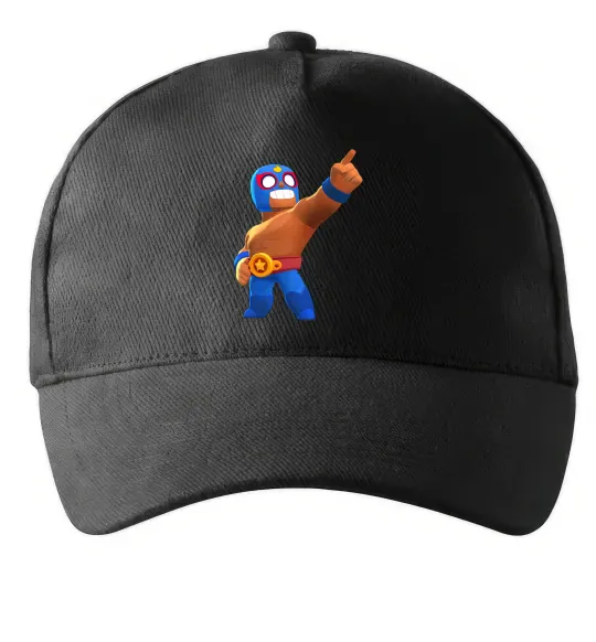 Кепка Brawl Stars El Primo Чорний фото