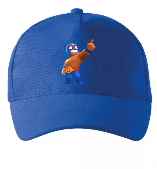 Кепка Brawl Stars El Primo Яскраво-синій фото
