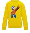 Дитячий світшот Brawl Stars El Primo Сонячно жовтий фото