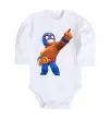 Детский боди Brawl Stars El Primo Белый фото