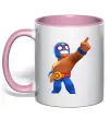 Чашка с цветной ручкой Brawl Stars El Primo Нежно розовый Чашка с цветной ручкой Brawl Stars El Primo Нежно розовый фото