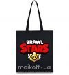 Эко-сумка Brawl Stars logo Черный фото