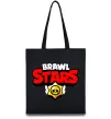 Эко-сумка Brawl Stars logo Черный фото