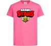 Дитяча футболка Brawl Stars logo Яскраво-рожевий фото