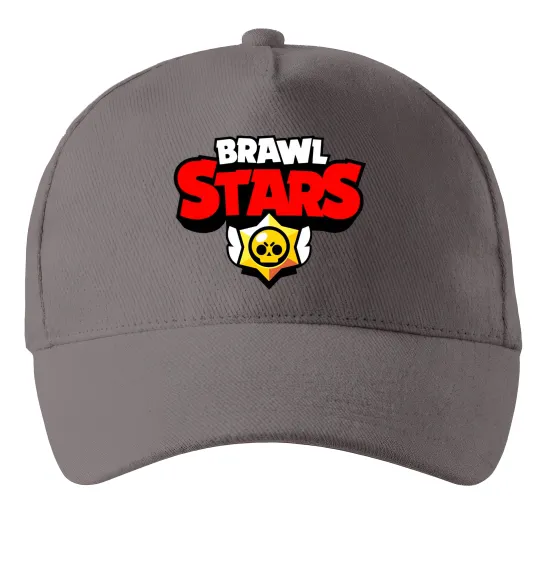 Кепка Brawl Stars logo Серый фото