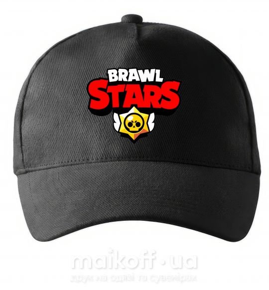 Кепка Brawl Stars logo Черный фото